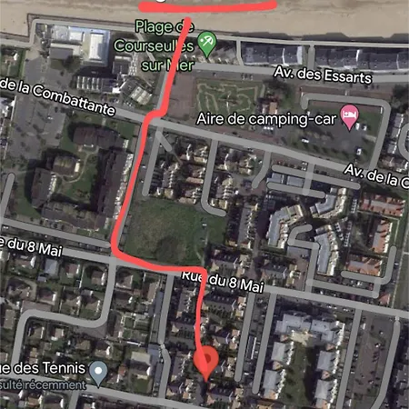 בית נופש Maisonnette Proche 4 Pers קורסיי-סור-מר